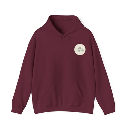 The Loyal Breed Co. Logo Hoodie — Minimalist Dog Lover Pullover