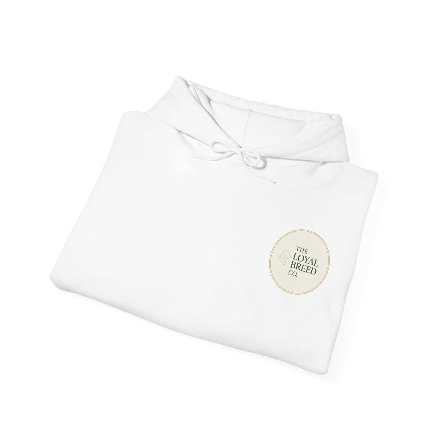 The Loyal Breed Co. Logo Hoodie — Minimalist Dog Lover Pullover