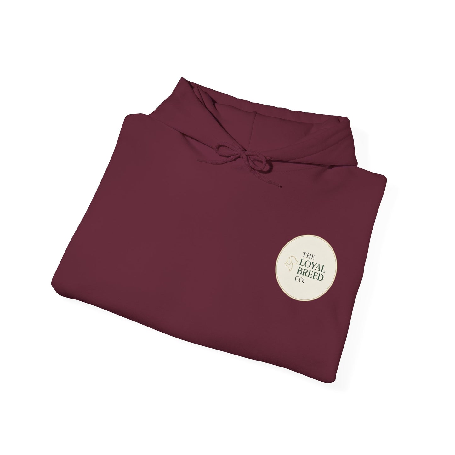 The Loyal Breed Co. Logo Hoodie — Minimalist Dog Lover Pullover