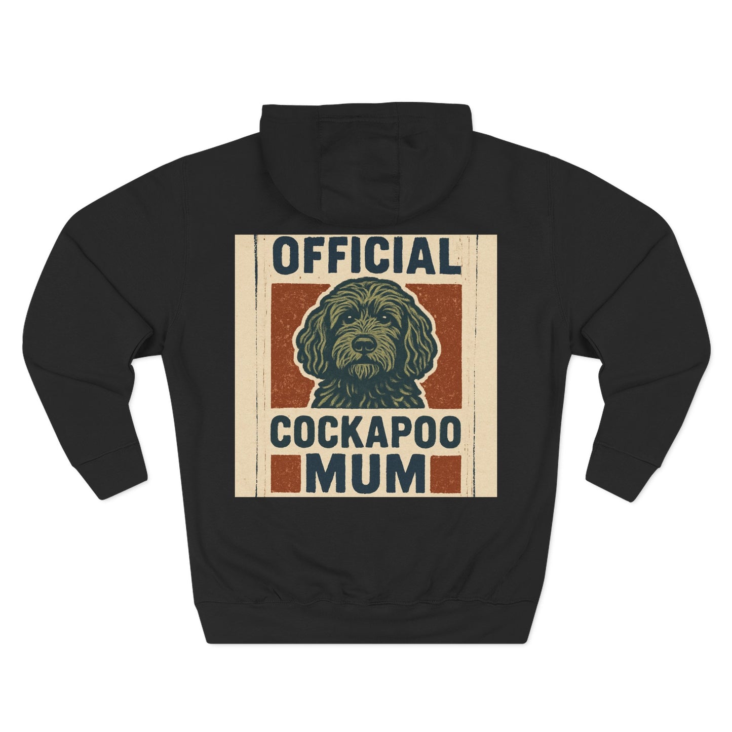 Cockapoo Mum Hoodie — Official Cockapoo Mum Retro Dog Lover Pullover