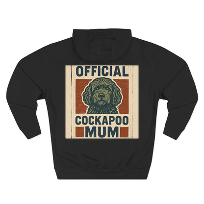 Cockapoo Mum Hoodie — Official Cockapoo Mum Retro Dog Lover Pullover