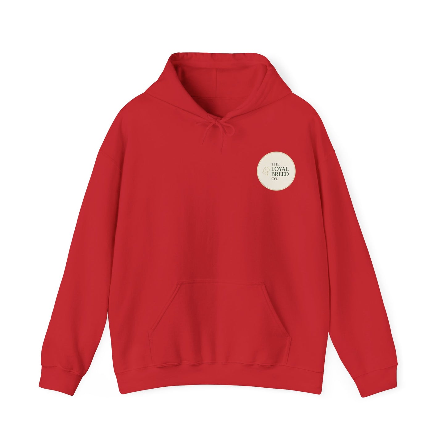 The Loyal Breed Co. Logo Hoodie — Minimalist Dog Lover Pullover