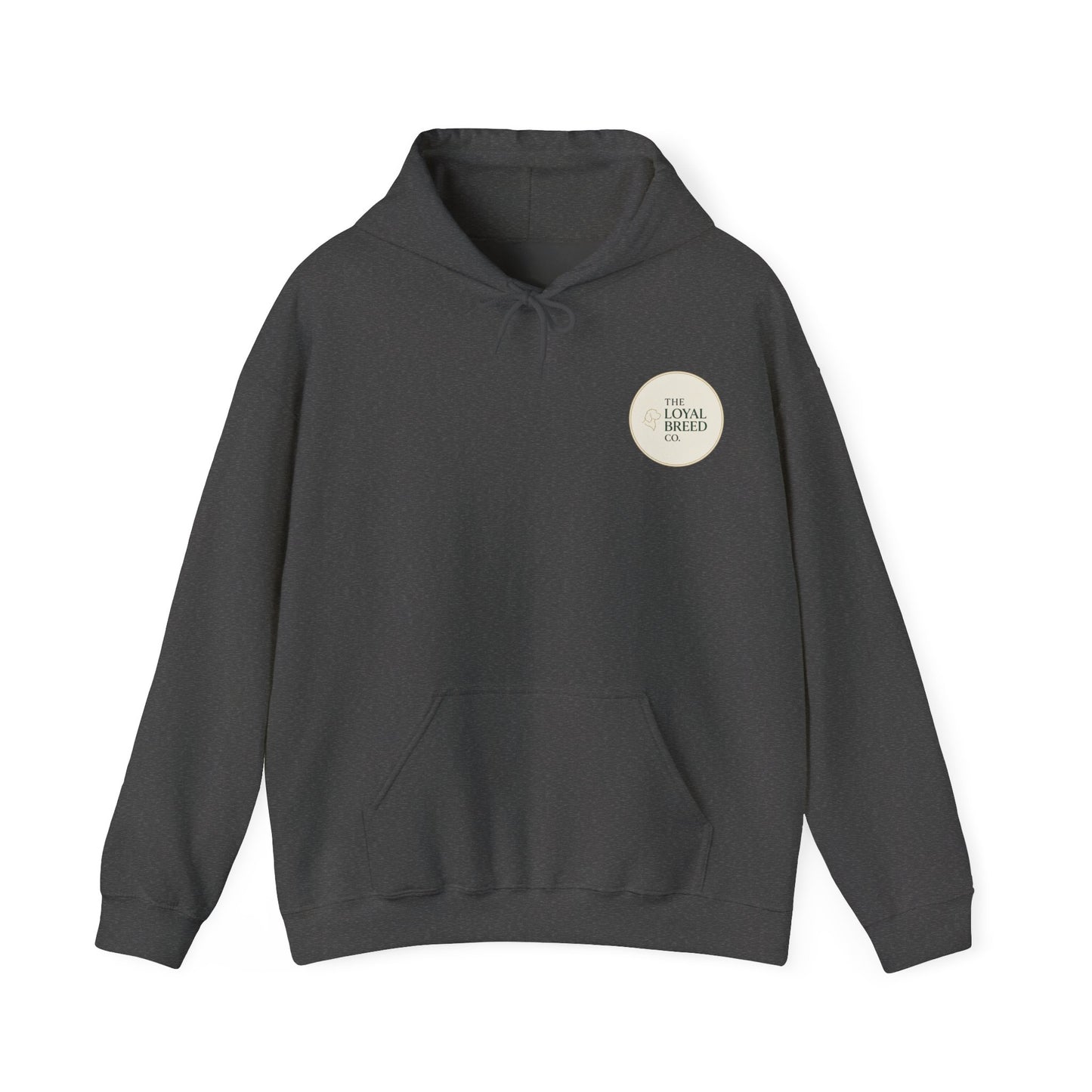 The Loyal Breed Co. Logo Hoodie — Minimalist Dog Lover Pullover