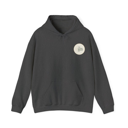 The Loyal Breed Co. Logo Hoodie — Minimalist Dog Lover Pullover