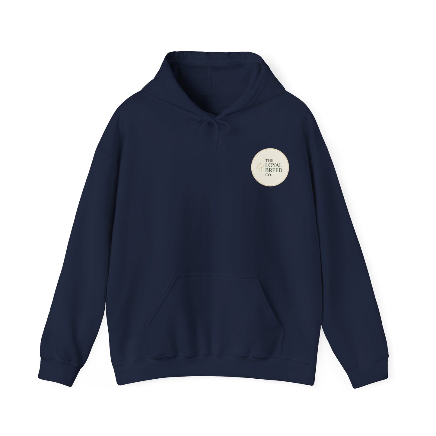The Loyal Breed Co. Logo Hoodie — Minimalist Dog Lover Pullover