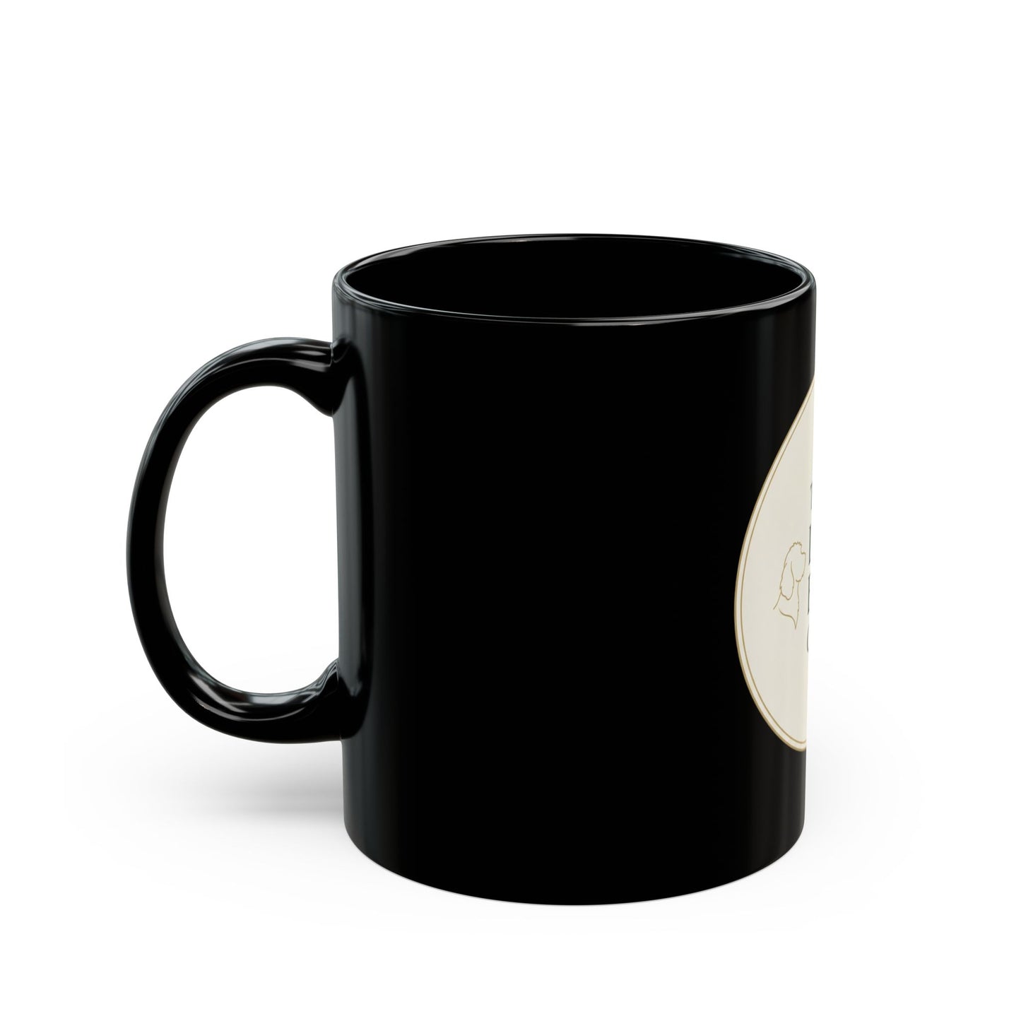 The Loyal Breed Co. Black Coffee Mug – 11oz Ceramic Logo Mug