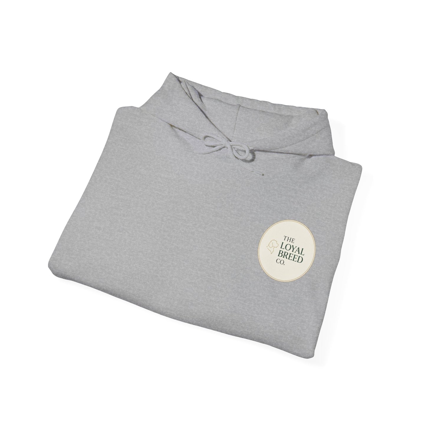 The Loyal Breed Co. Logo Hoodie — Minimalist Dog Lover Pullover