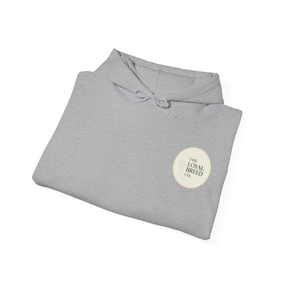 The Loyal Breed Co. Logo Hoodie — Minimalist Dog Lover Pullover