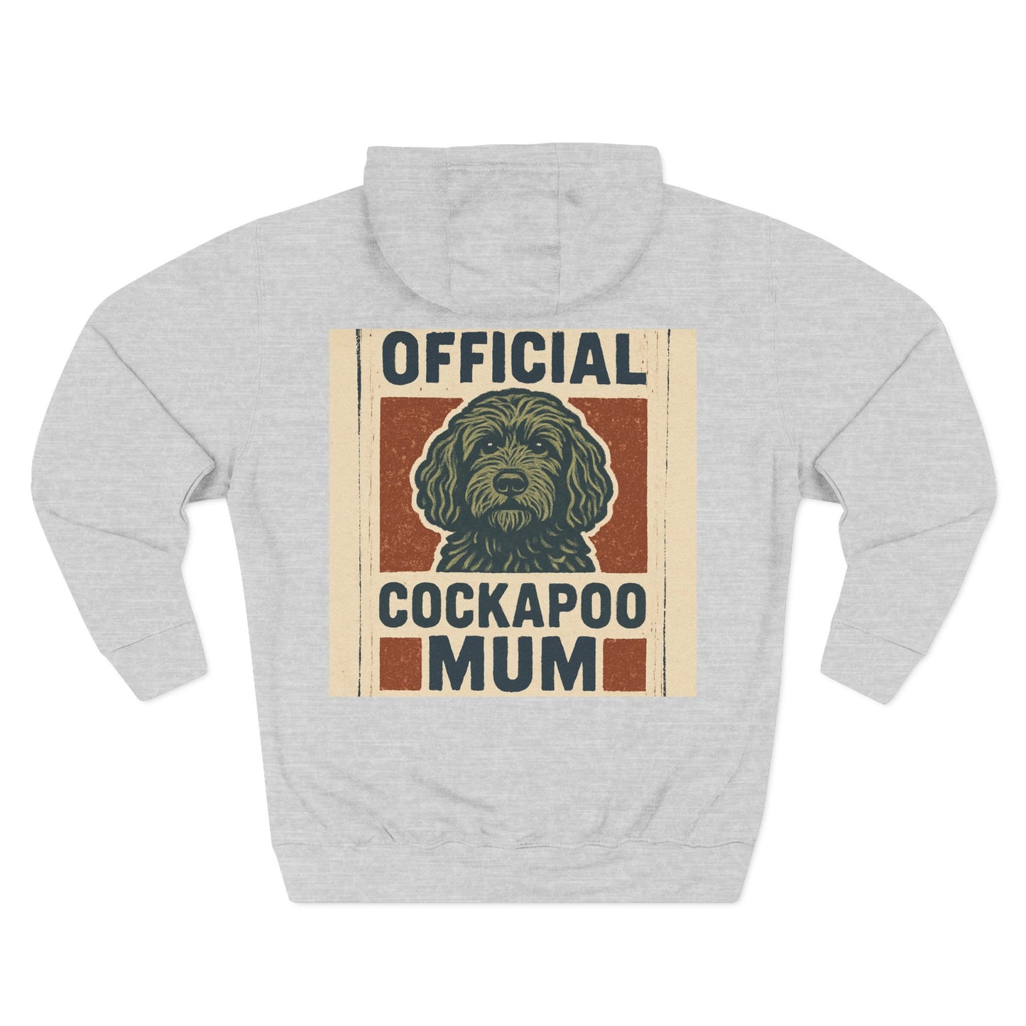 Cockapoo Mum Hoodie — Official Cockapoo Mum Retro Dog Lover Pullover
