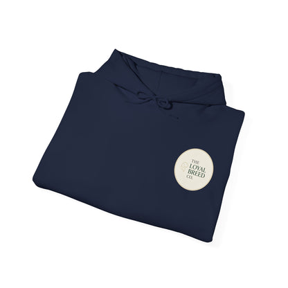 The Loyal Breed Co. Logo Hoodie — Minimalist Dog Lover Pullover