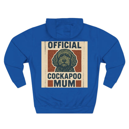 Cockapoo Mum Hoodie — Official Cockapoo Mum Retro Dog Lover Pullover