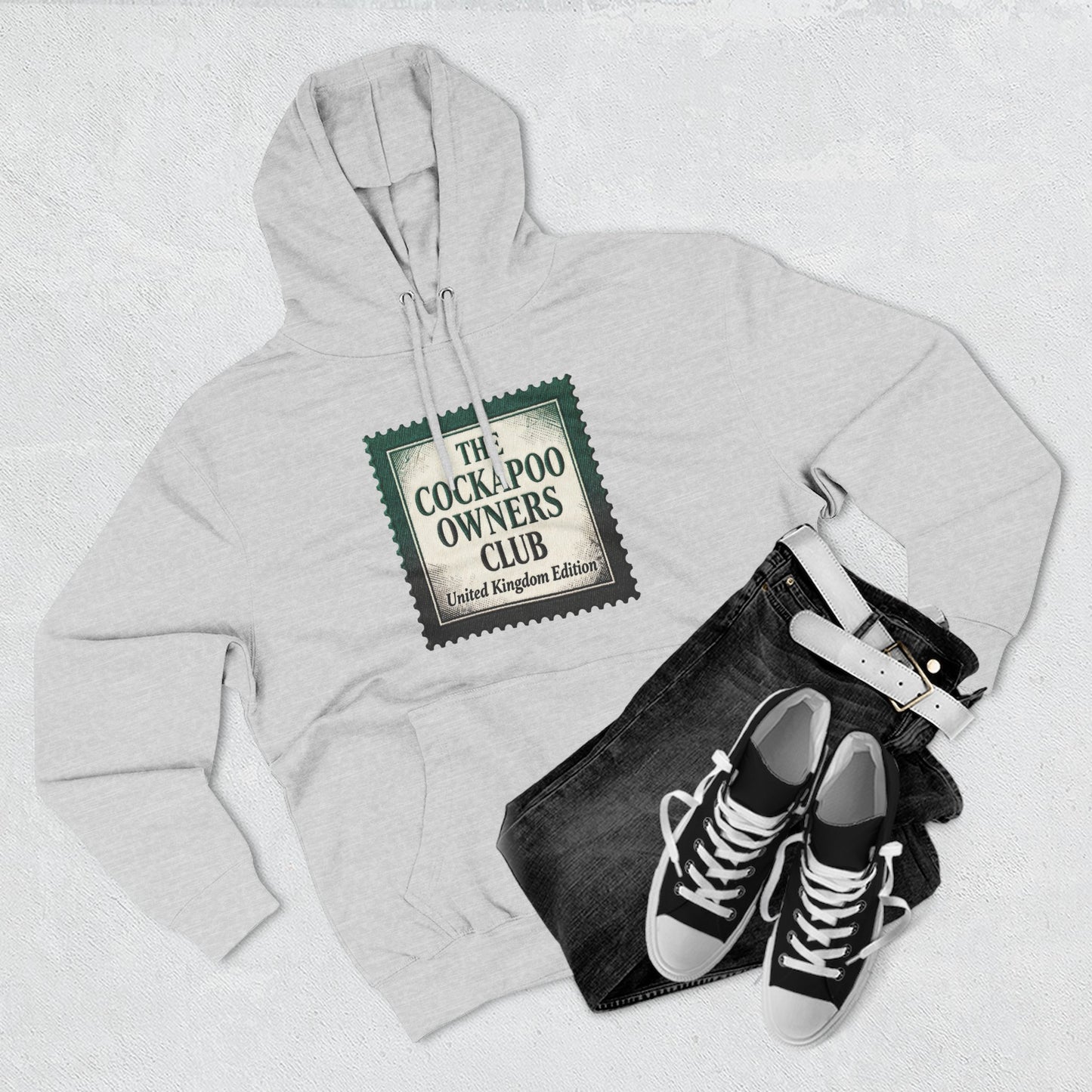 Cockapoo Owners Club Hoodie — United Kingdom Edition Fleece Pullover