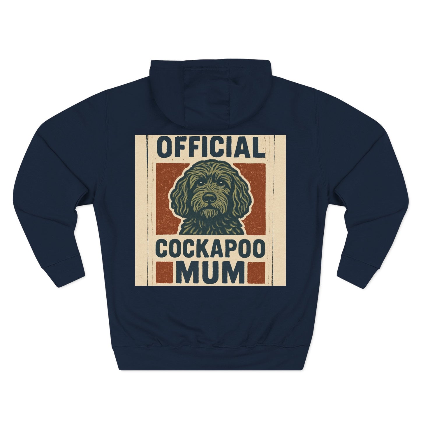 Cockapoo Mum Hoodie — Official Cockapoo Mum Retro Dog Lover Pullover