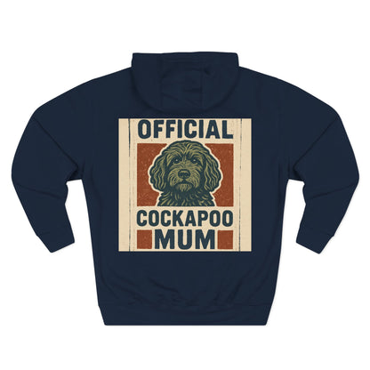 Cockapoo Mum Hoodie — Official Cockapoo Mum Retro Dog Lover Pullover