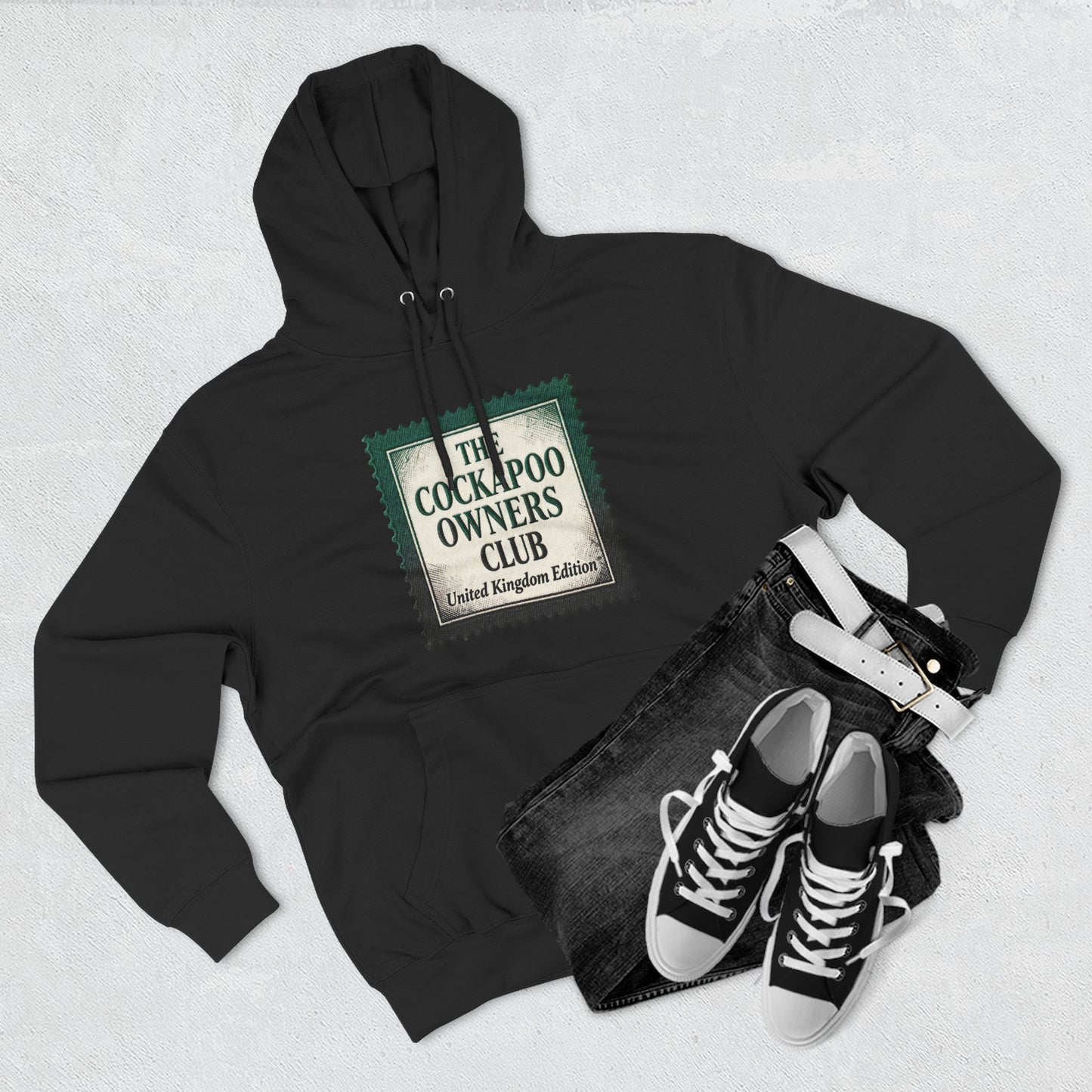 Cockapoo Owners Club Hoodie — United Kingdom Edition Fleece Pullover