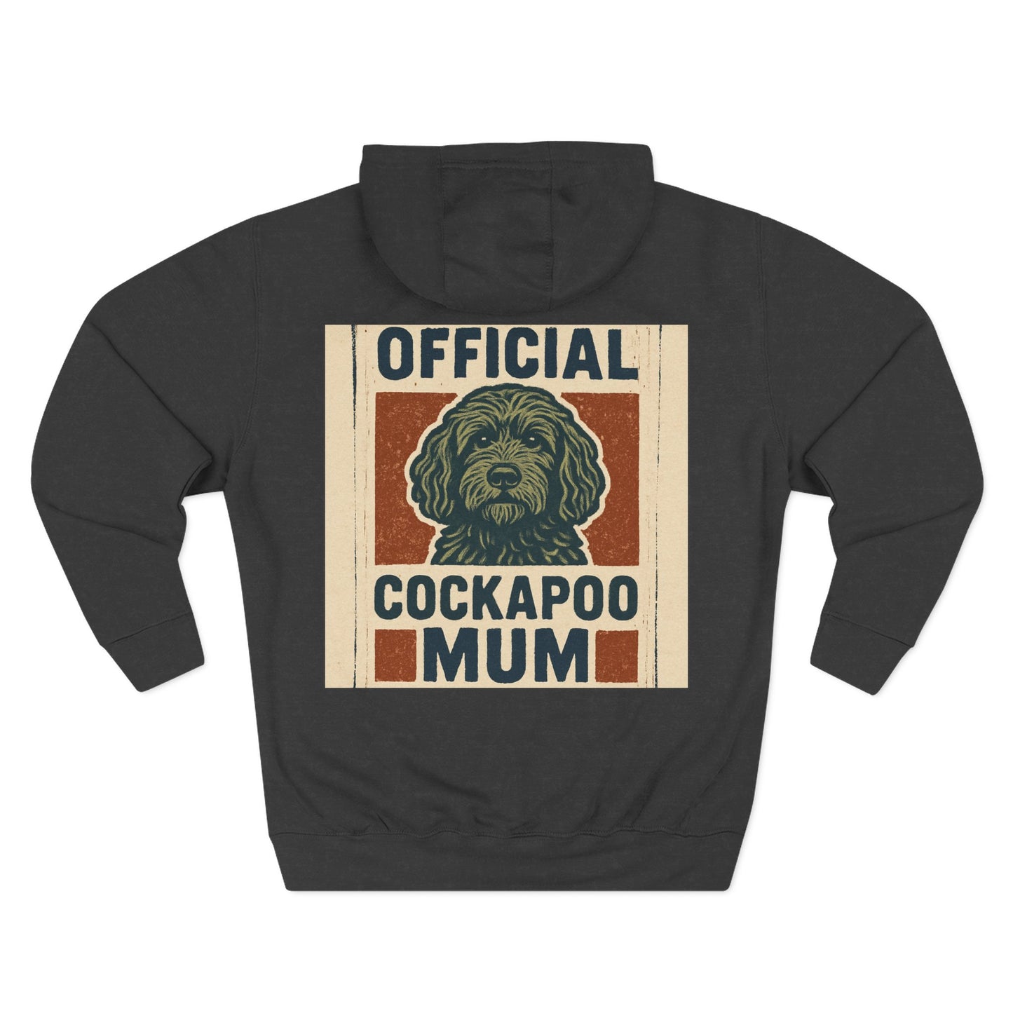 Cockapoo Mum Hoodie — Official Cockapoo Mum Retro Dog Lover Pullover