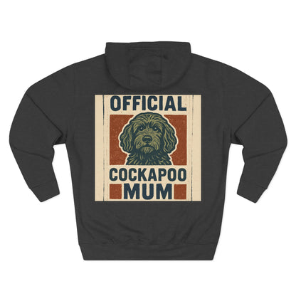 Cockapoo Mum Hoodie — Official Cockapoo Mum Retro Dog Lover Pullover
