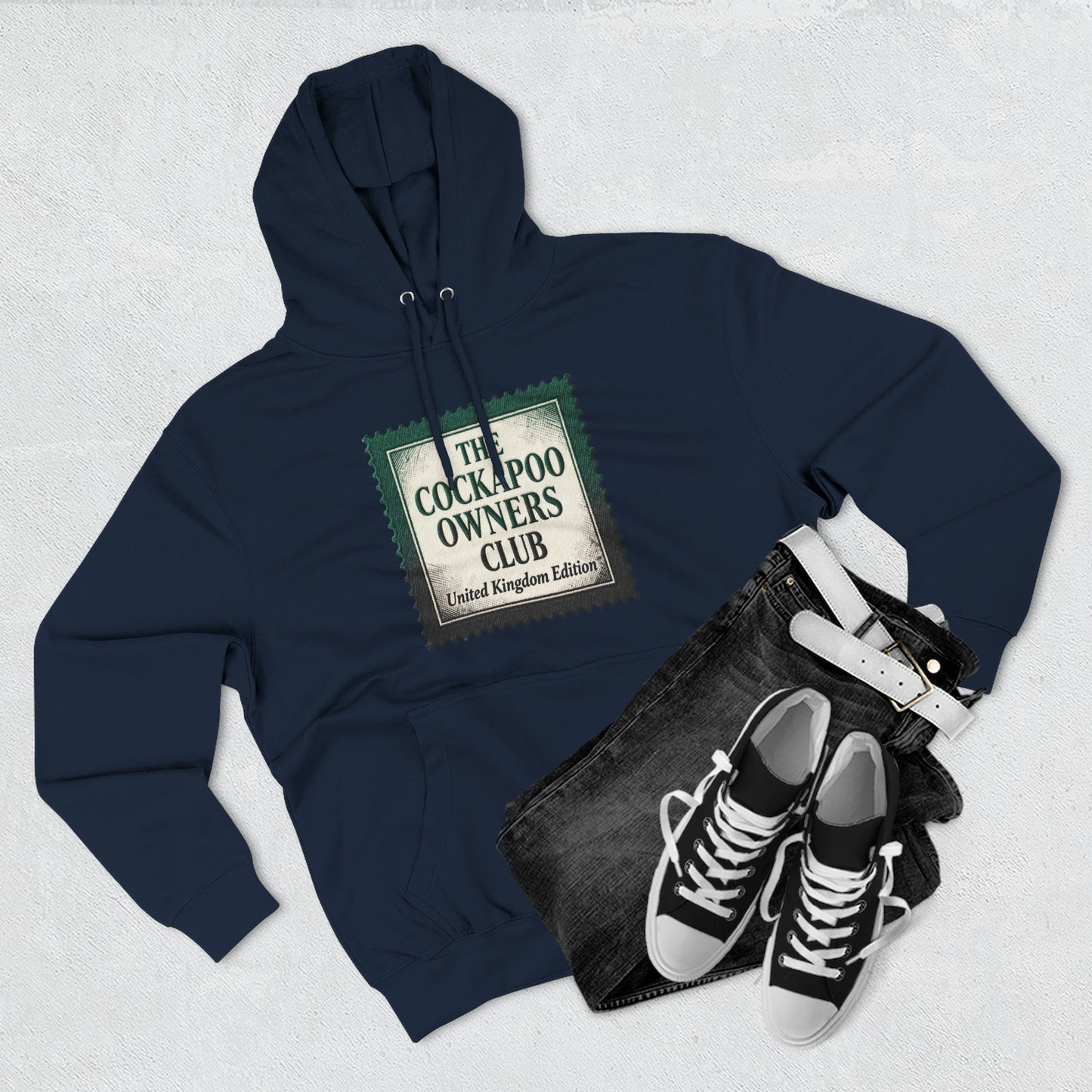 Cockapoo Owners Club Hoodie — United Kingdom Edition Fleece Pullover