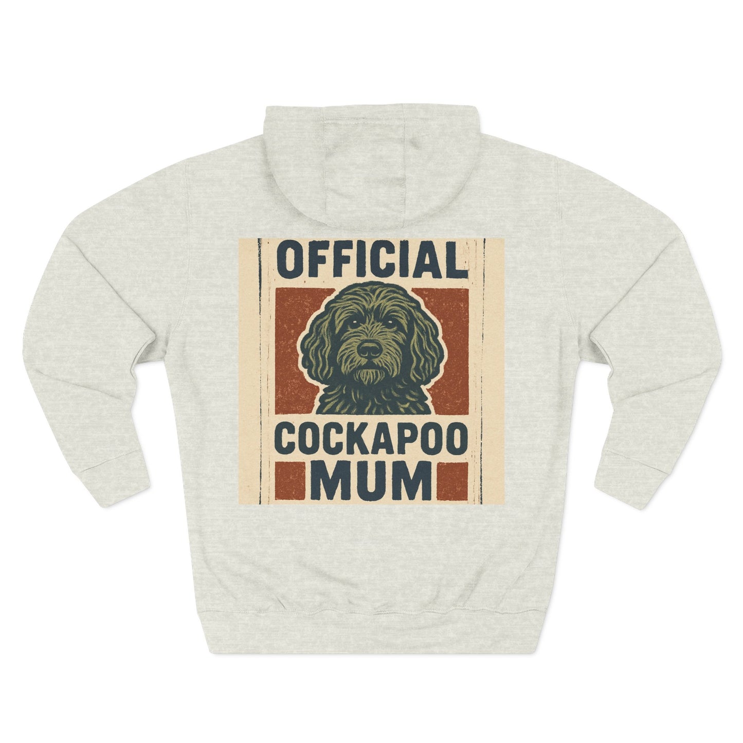 Cockapoo Mum Hoodie — Official Cockapoo Mum Retro Dog Lover Pullover