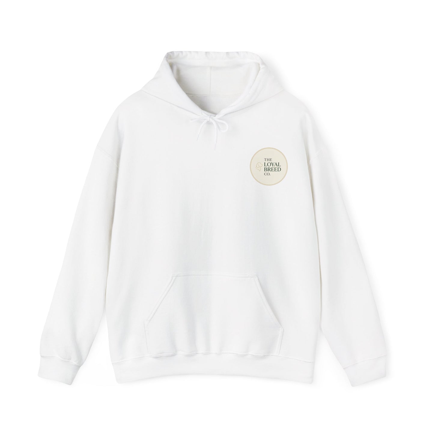 The Loyal Breed Co. Logo Hoodie — Minimalist Dog Lover Pullover
