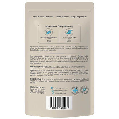Hackney Dog House - Plaque Powder For Pets
